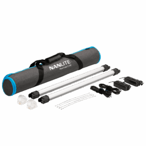 Nanlite Pavotube II 15C LED RGBWW Tube Light 2 Light Kit