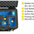 BW OUTDOOR CASE TYPE 1000 FOR GOPRO HERO 9 BUNDLE