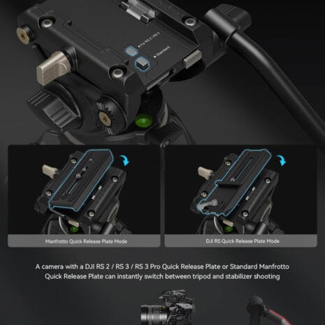 SMALLRIG 3989 HEAVY DUTY CARBON FIBER VIDEO TRIPOD KIT FREEBLAZER SMALLRIG 3989 HEAVY DUTY CARBON FIBER VIDEO TRIPOD KIT FREEBLAZER