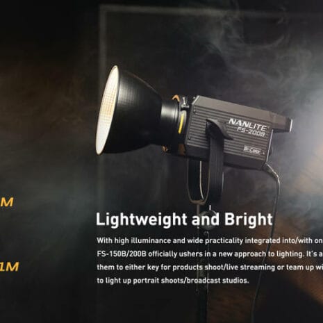 Nanlite FS 150B & FS 200B Bi Color LED Spot Light Nanlite FS 150B & FS 200B Bi Color LED Spot Light