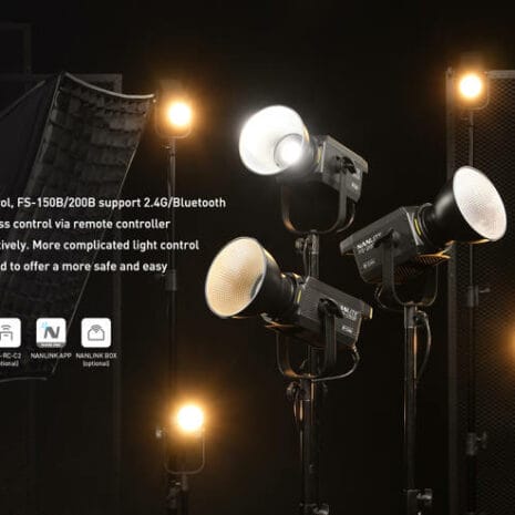 Nanlite FS 150B & FS 200B Bi Color LED Spot Light Nanlite FS 150B & FS 200B Bi Color LED Spot Light