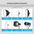 Nanlite FS 150B & FS 200B Bi Color LED Spot Light