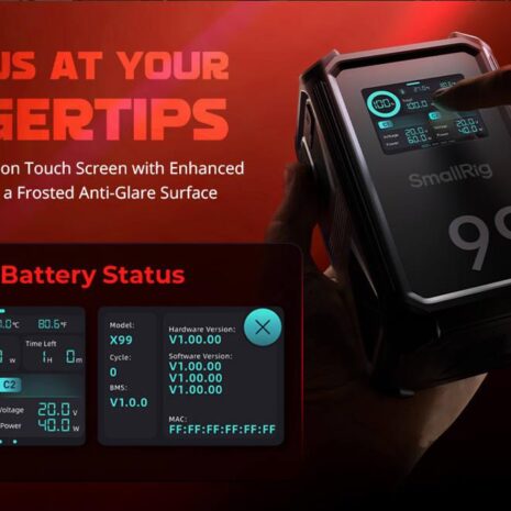 SmallRig 4984 X Touch Smart Triple Proof V Mount Battery X99 SmallRig 4984 X Touch Smart Triple Proof V Mount Battery X99