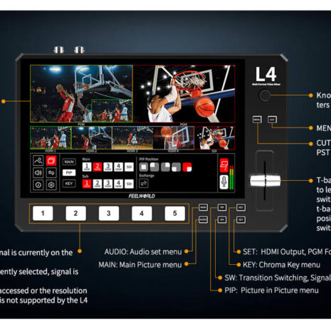 FEELWORLD VIDEO MIXER L4 FEELWORLD VIDEO MIXER L4