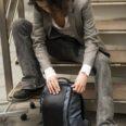 ARTISAN & ARTIST | RR4 06C | LEATHER PANEL BACKPACK