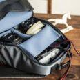 ARTISAN & ARTIST | RR4 06C | LEATHER PANEL BACKPACK