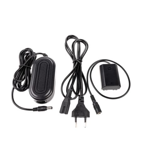 Caruba Sony NP-FZ100 Full Decoding Dummy Battery + AC-PW20 Power Adapter
