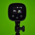 250127 Elinchrom LED100C Backside RGB Interface Green Bg