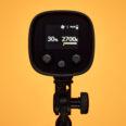 250127 Elinchrom LED100C Backside RGB Interface Orange Bg