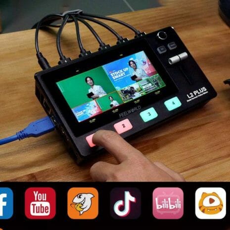 Feelworld L2 PLUS Multi Camera Video Mixer Feelworld L2 PLUS Multi Camera Video Mixer