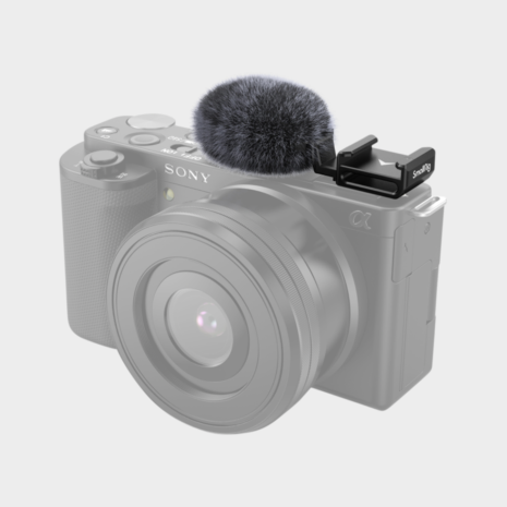 SmallRig 3526 Cold Shoe Adapter with windshield Kit For Sony ZV-E10 & ZV-1 SmallRig 3526 Cold Shoe Adapter with windshield Kit For Sony ZV-E10 & ZV-1