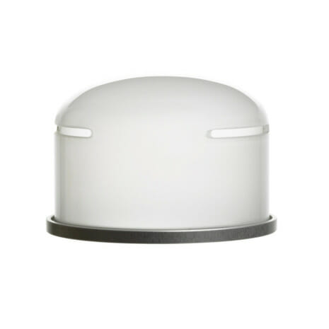 Glass dome for flat front monolights