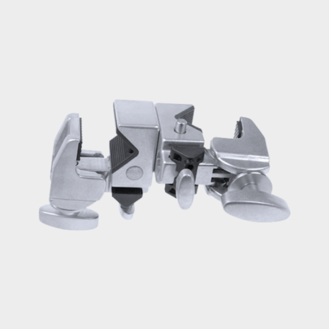 KUPO KCP-720 DOUBLE CONVI CLAMP - SILVER
