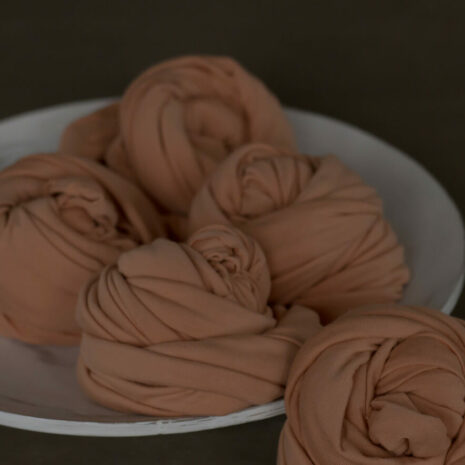 dark peach wrap