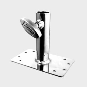 KUPO KS-048 JUNIOR WALL PLATE WITH JUNIOR 1-1/8IN (28MM) RECEIVER