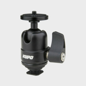 KUPO KS-CB07 MIDI BALL HEAD WITH HOT SHOE MOUNT