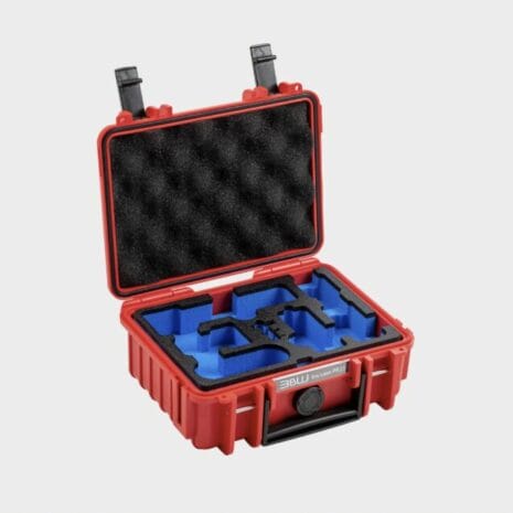 B&W Cases Type 500 for DJI Osmo Pocket 3 Creator Combo, Punainen B&W Cases Type 500 for DJI Osmo Pocket 3 Creator Combo, Punainen