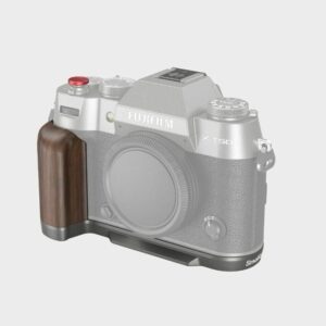 SmallRig 4736 Wooden L-Shape Grip for Fujifilm X-T50 Charcoal Silver