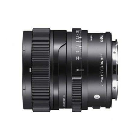 SIGMA 20mm F2 DG DN Contemporary Horizontal Without Hood SIGMA 20mm F2 DG DN Contemporary Horizontal Without Hood