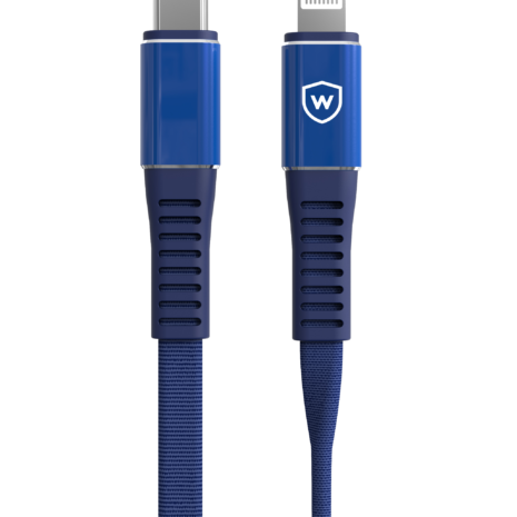 USB C To Lightning Blue