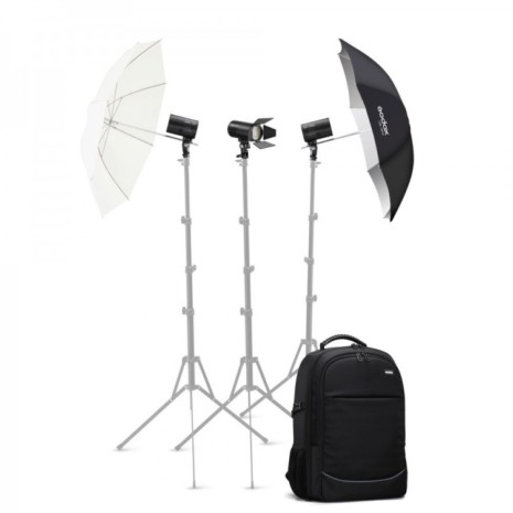 Godox Ad100pro Ttl 3 Flashes Backpack Kit Godox Ad100pro Ttl 3 Flashes Backpack Kit