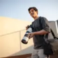 Outdoor Photographer Camera Sling