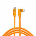 Tetherpro Usb C To Usb C Right Angle Cable CUC15RT ORG Main